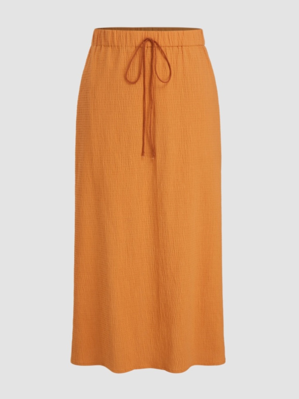 Cider Orange Midi Skirt